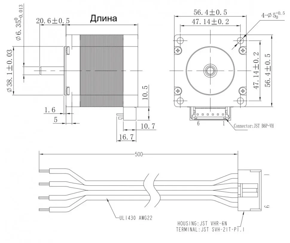 Чертеж FL57STC