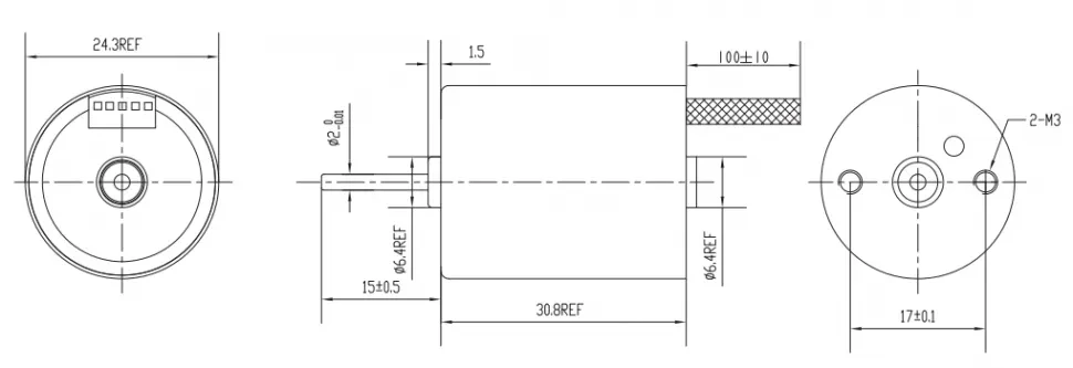 Чертеж FL24CBL-IE
