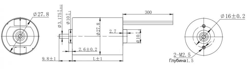 Чертеж FL28CBLA-IE