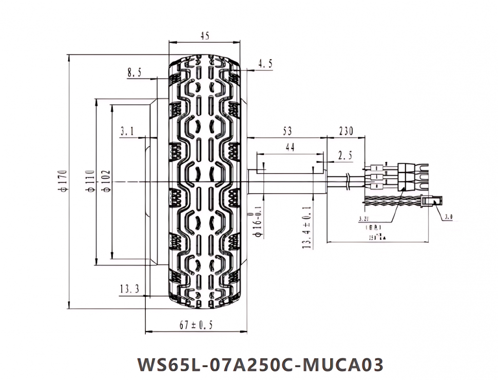 WS65L-07A250C-MUCA03