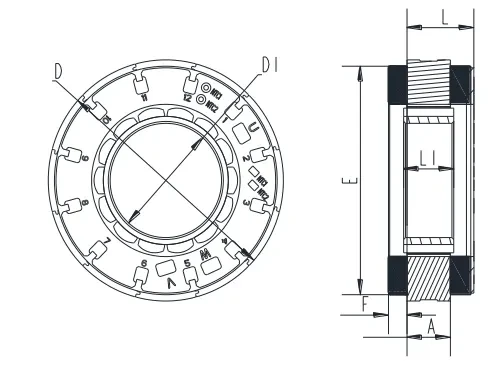 Чертеж FL38HSV