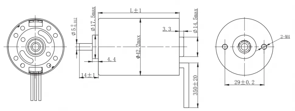Чертеж FL42CBL-IE