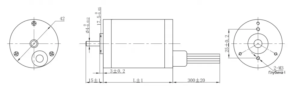 Чертеж FL42RBL-IE