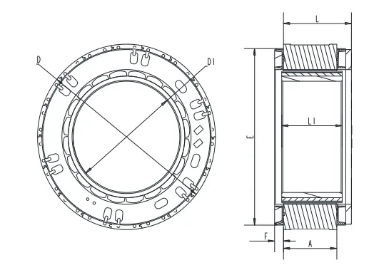 Чертеж FL70HSV