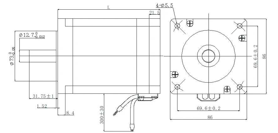 Чертеж FL86SVA