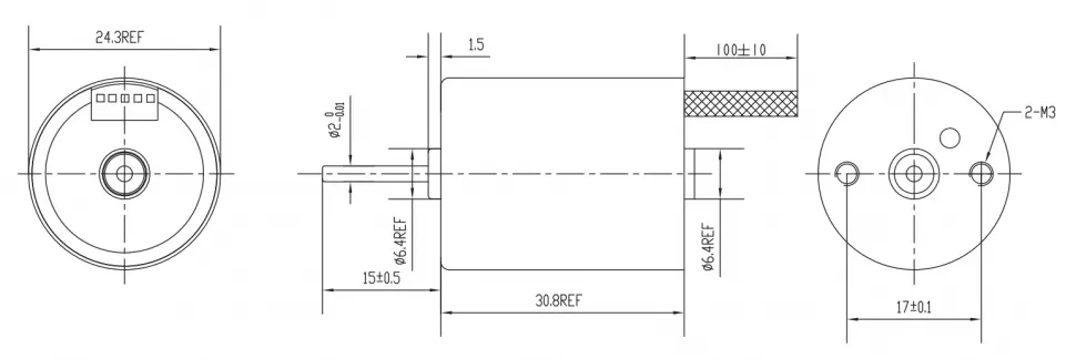 Чертеж FL24CBL