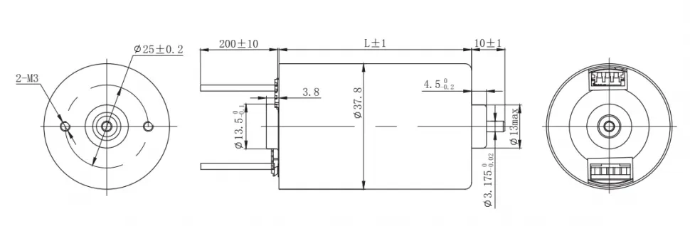 Чертеж FL38CBL