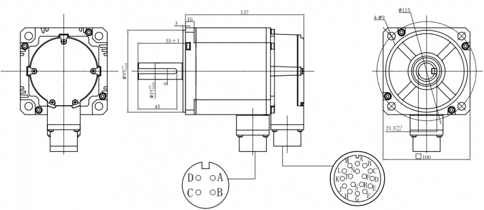Чертеж FL100SV
