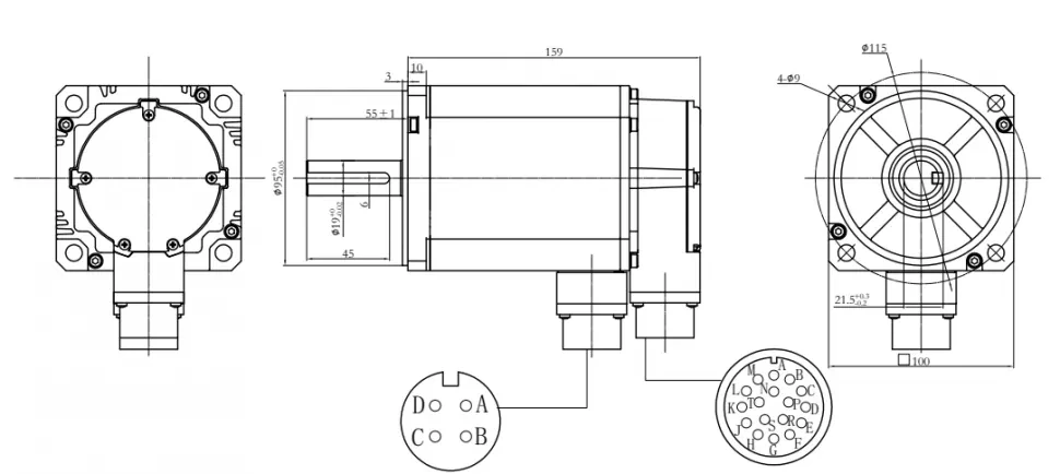 Чертеж FL100SV