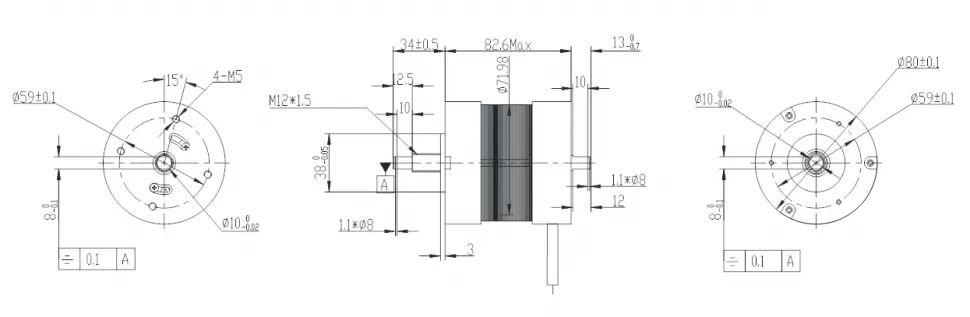 Чертеж FL80BLE