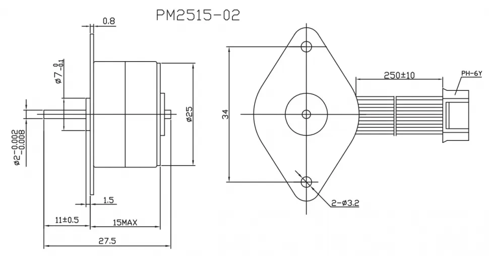 Чертеж PM10/15/20/25