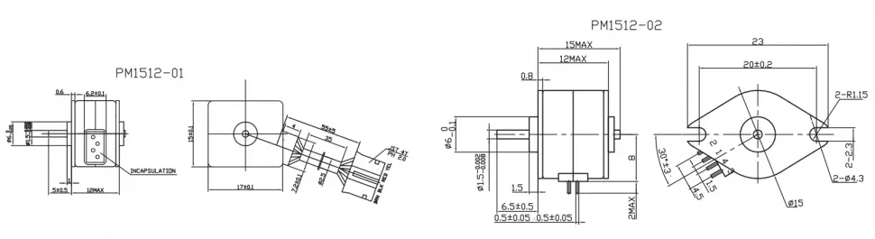 Чертеж PM10/15/20/25