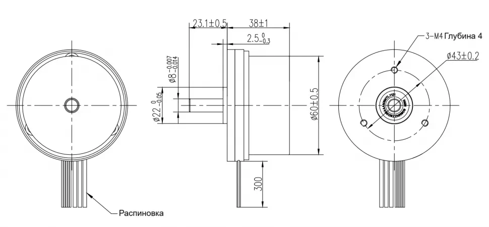 Чертеж FL60BLW