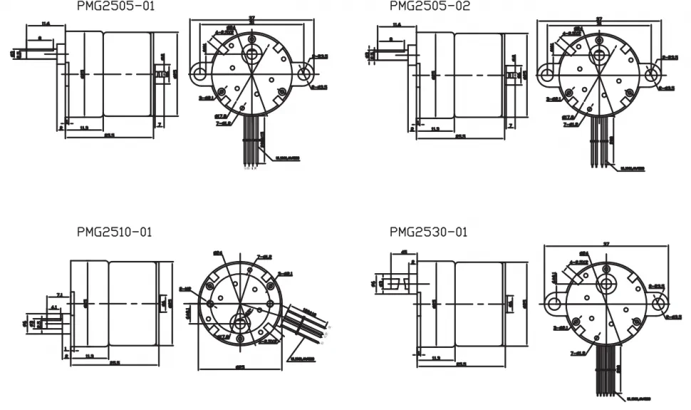 Чертеж PMG25/35