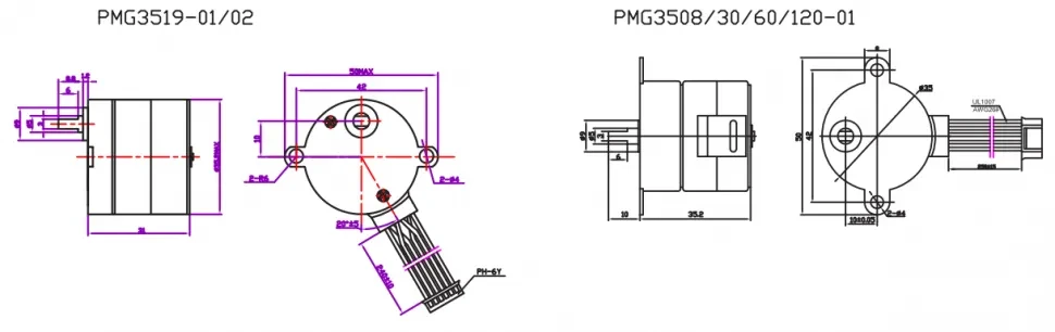 Чертеж PMG25/35