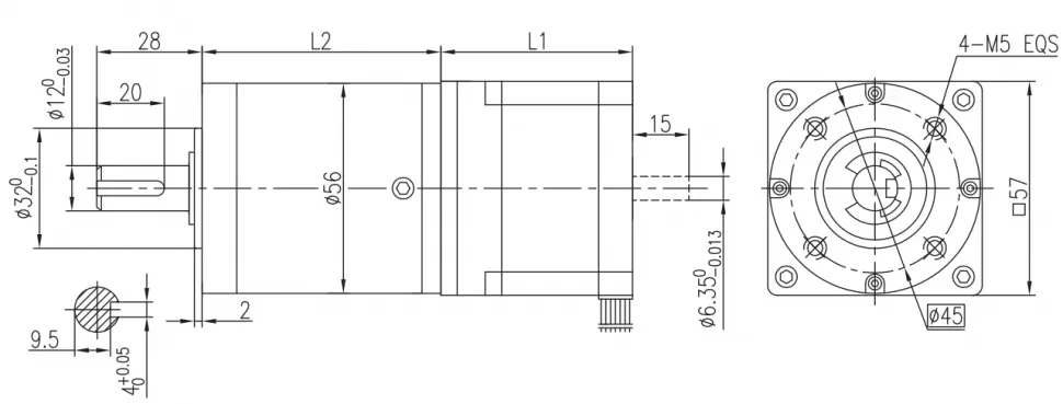 Чертеж 56JMES300K-57STH