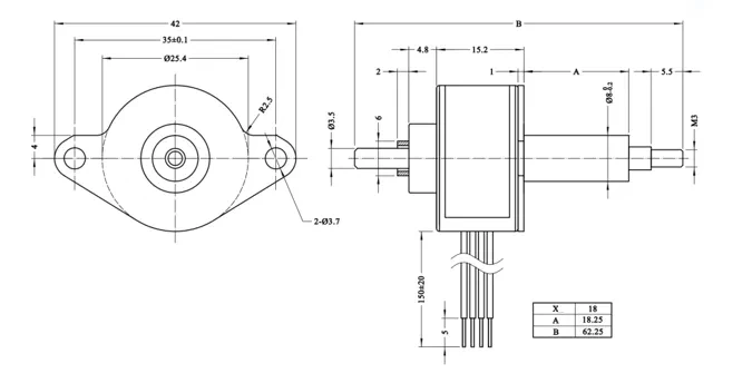 Чертеж φ25 PM