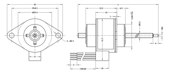 Чертеж φ25 PM