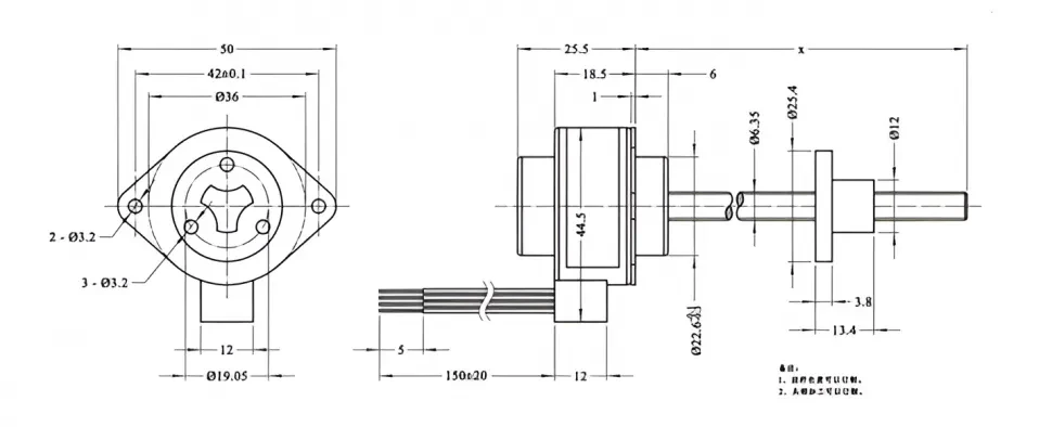 Чертеж φ36 PM