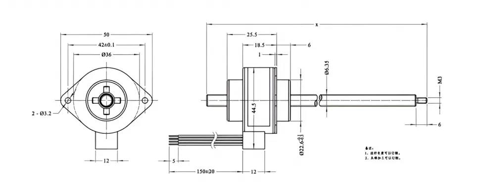 Чертеж φ36 PM