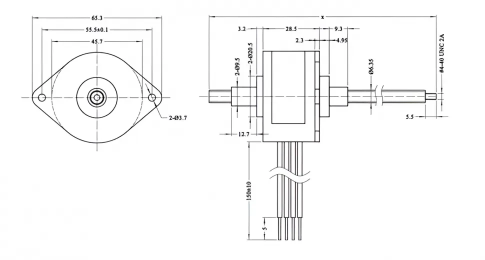 Чертеж φ46 PM