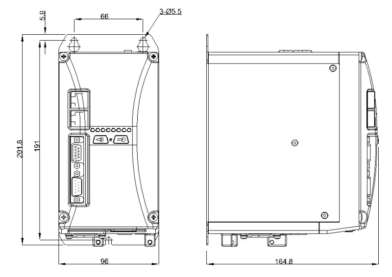 Чертеж AxN Size 1