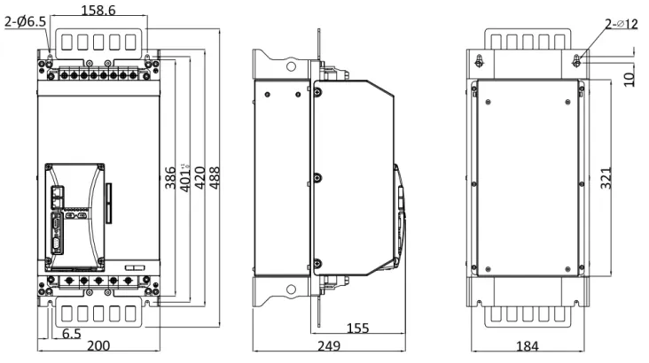 Чертеж AxN Size 4