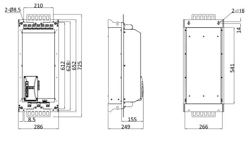 Чертеж AxN Size 5