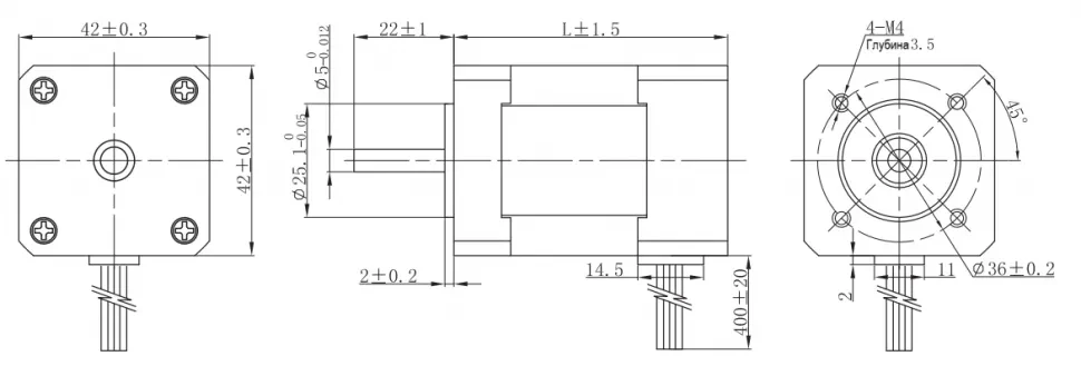 Чертеж FL42BLA
