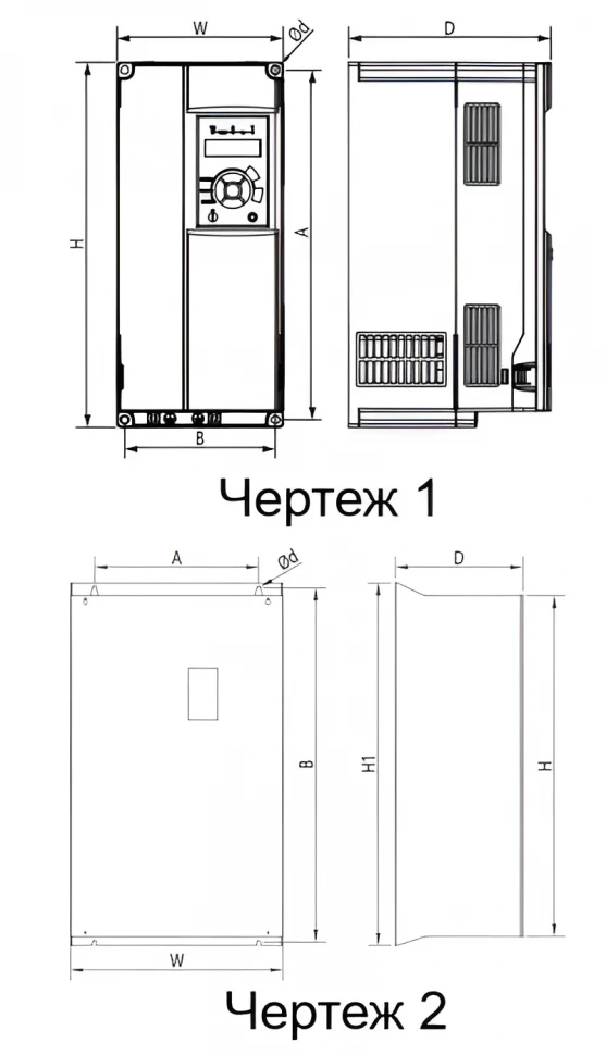 Чертеж PH300-43RMF