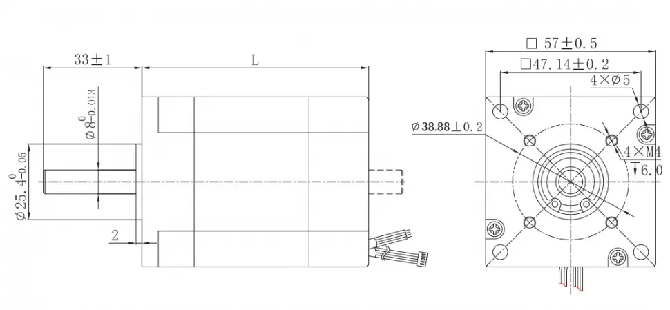 Чертеж FL57BLB