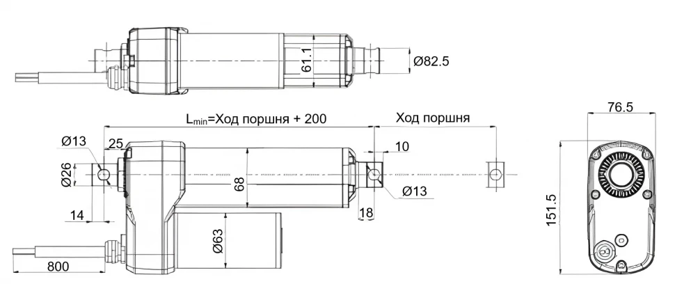 Чертеж YFN815B