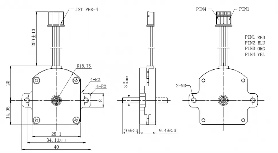 Чертеж FL28ST10