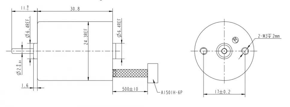 Чертеж FL24CBL-IE3