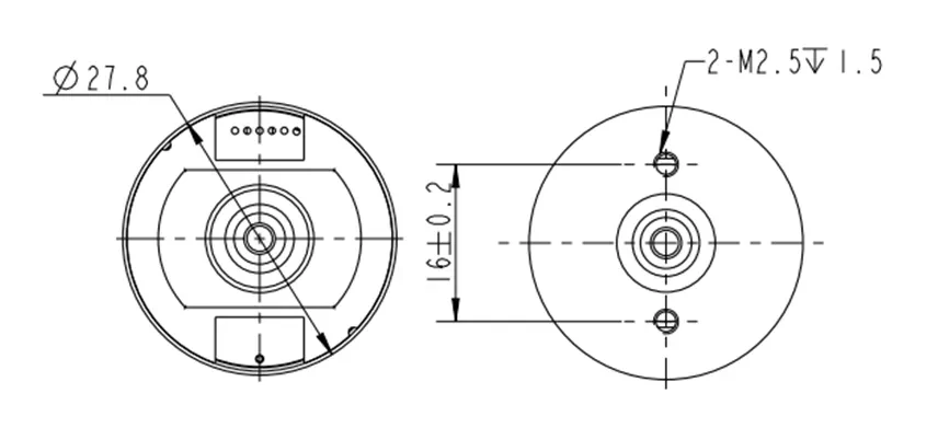 Чертеж FL28CBL-IE3