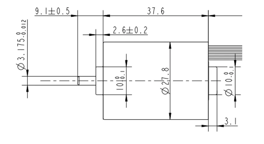 Чертеж FL28CBL-IE3
