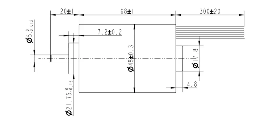 Чертеж FL48CBL-IE3