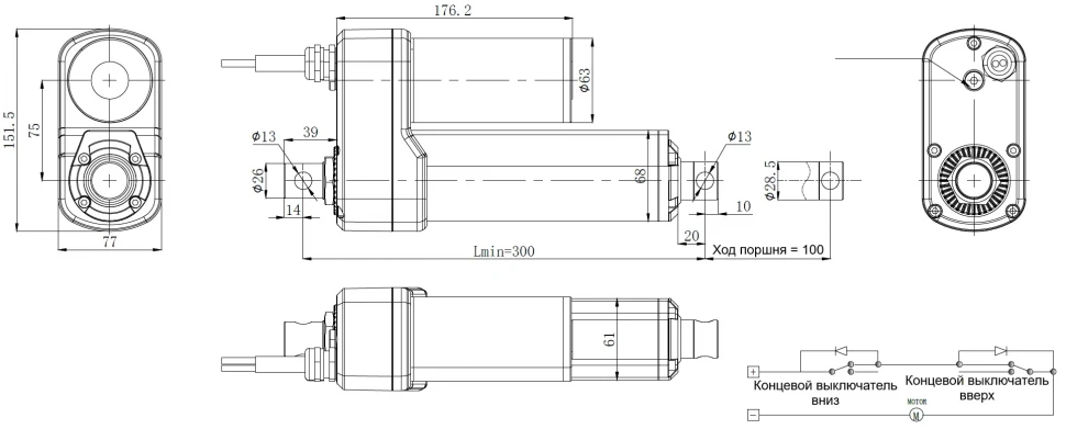 Чертеж SVM100002A